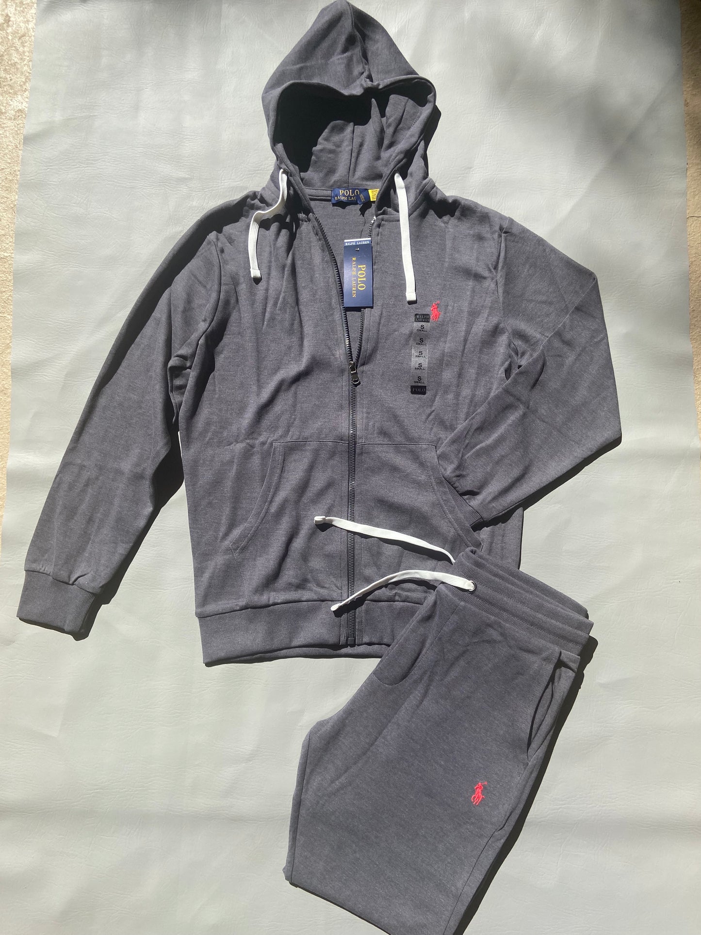 Grey Polo Sweatsuit